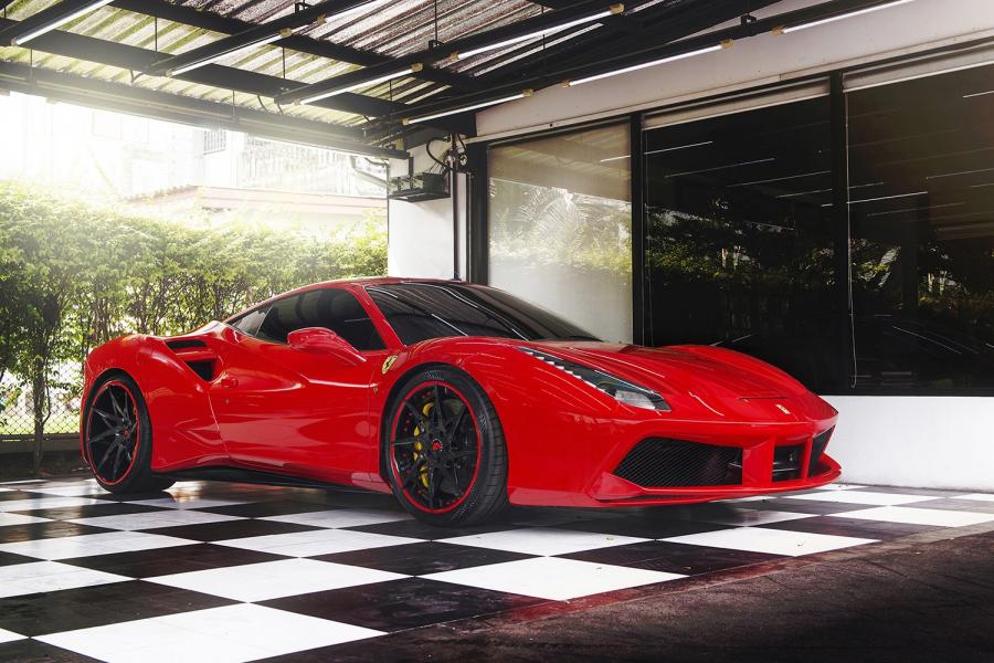 Ferrari 488 GTB on Forgiato Wheels (Turni-ECL) '2016